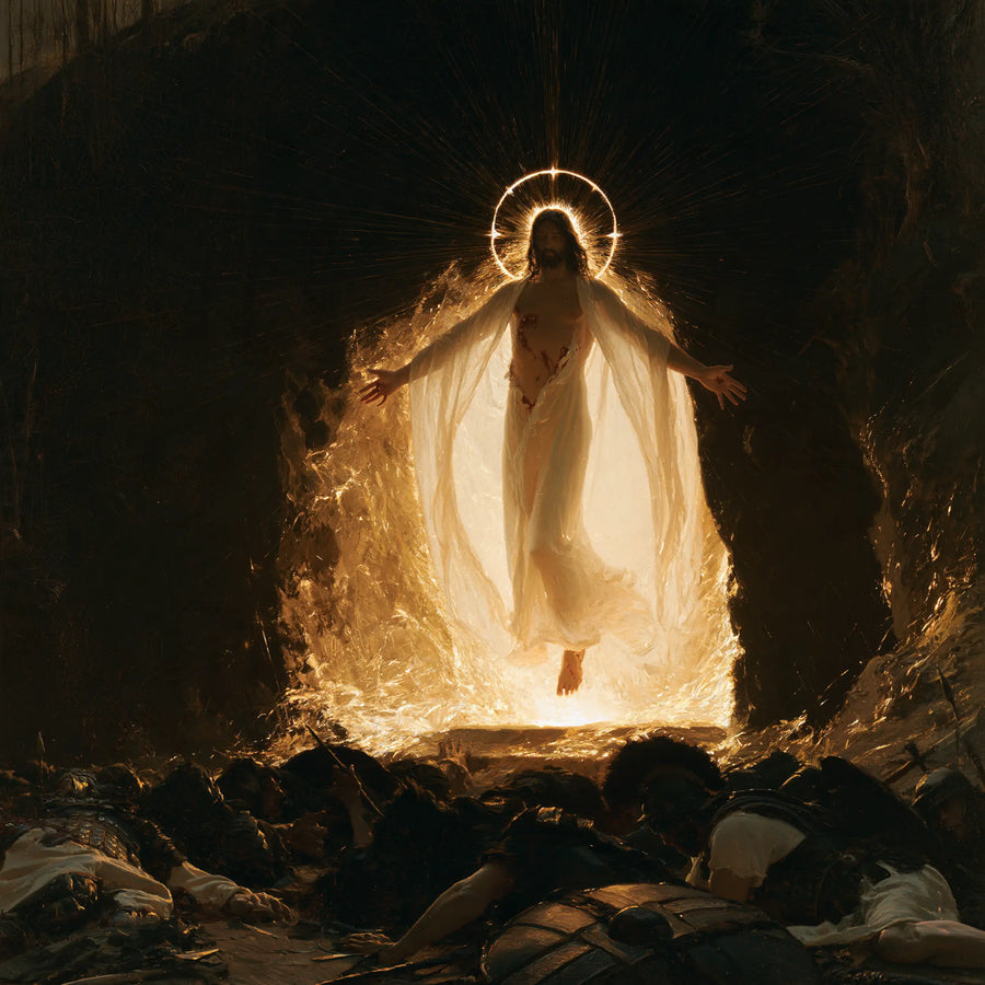 The Resurrection of Jesus Christ — The Halo above the Golden Threshold