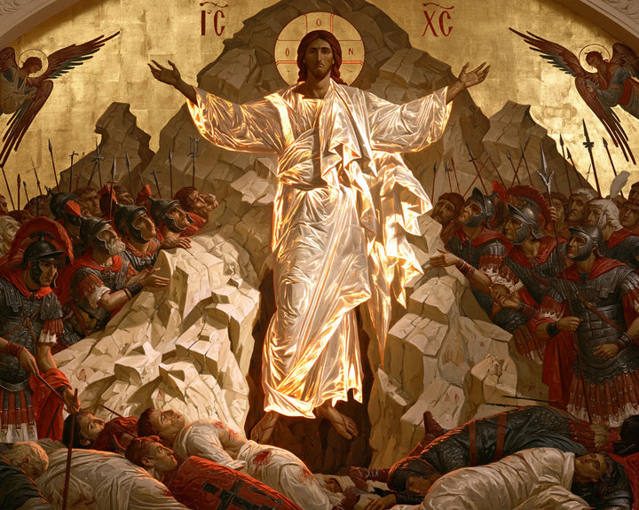 The Resurrection of Jesus Christ - Contemporary Byzantine · Landscape n° 4