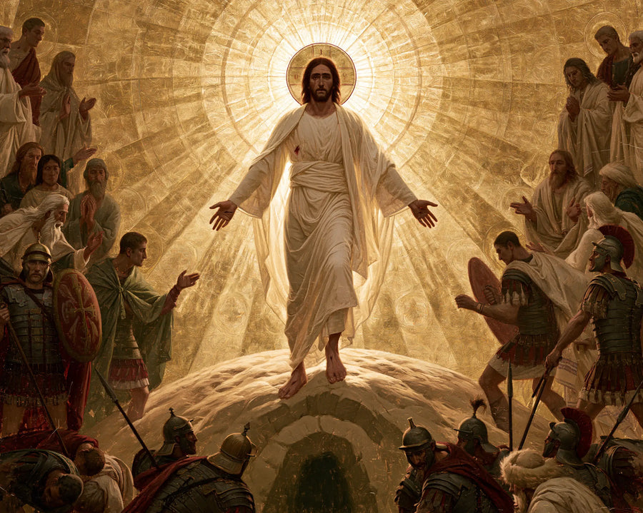 The Resurrection of Jesus Christ - Contemporary Byzantine · Landscape n° 6