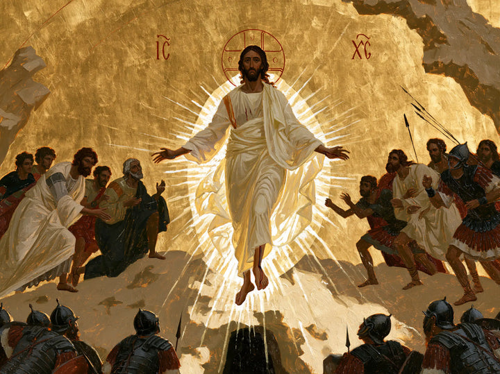 The Resurrection of Jesus Christ - Contemporary Byzantine · Landscape n° 8