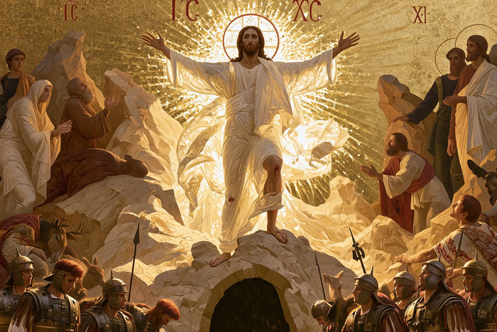 The Resurrection of Jesus Christ — Glory above the Tomb