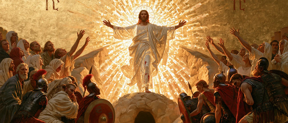The Resurrection of Jesus Christ — Hands toward the Living Sun