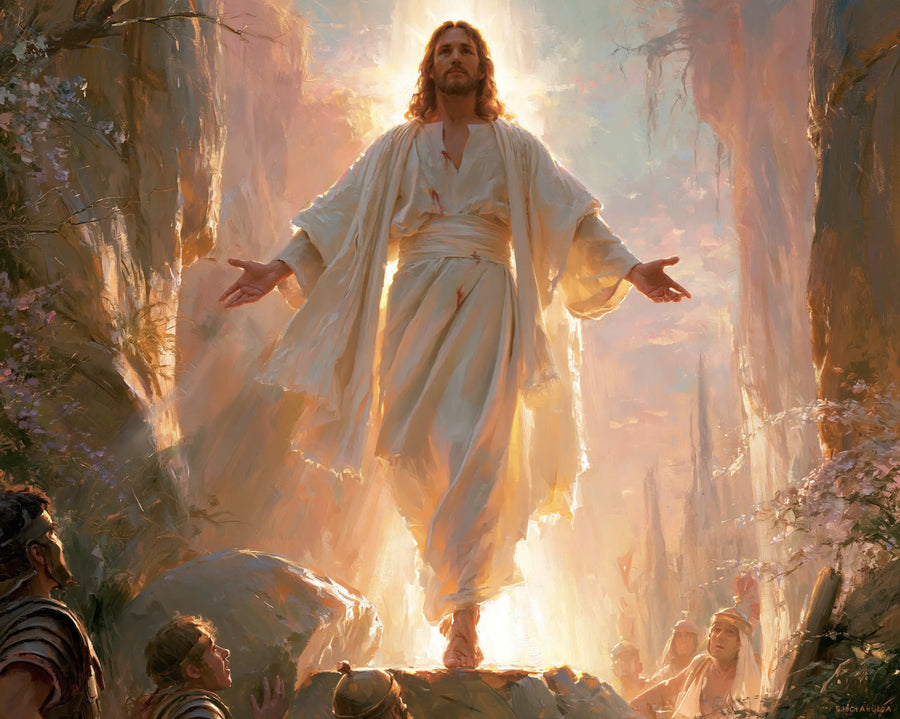 The Resurrection of Jesus Christ - Divine Light · Landscape n° 6