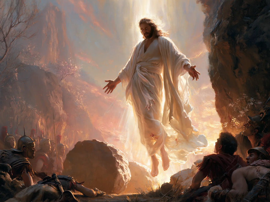 The Resurrection of Jesus Christ - Divine Light · Landscape n° 9