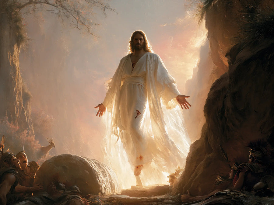 The Resurrection of Jesus Christ - Divine Light · Landscape n° 10