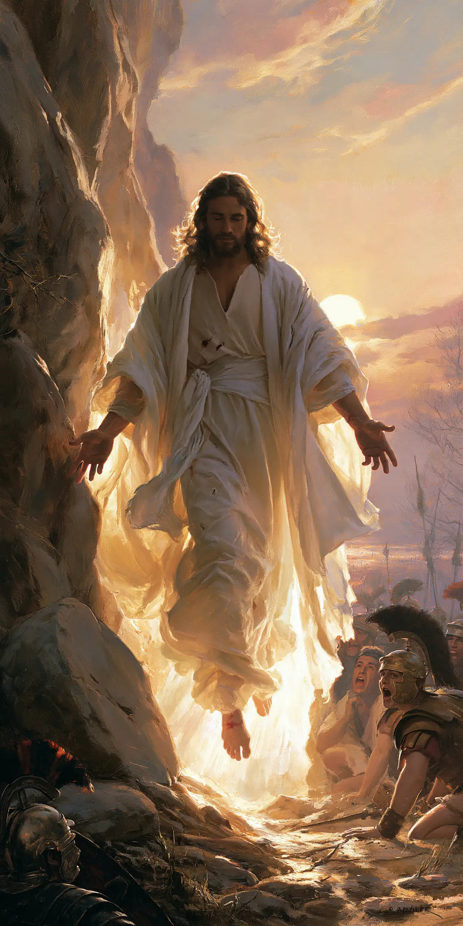 The Resurrection of Jesus Christ - Divine Light · Portrait n° 3