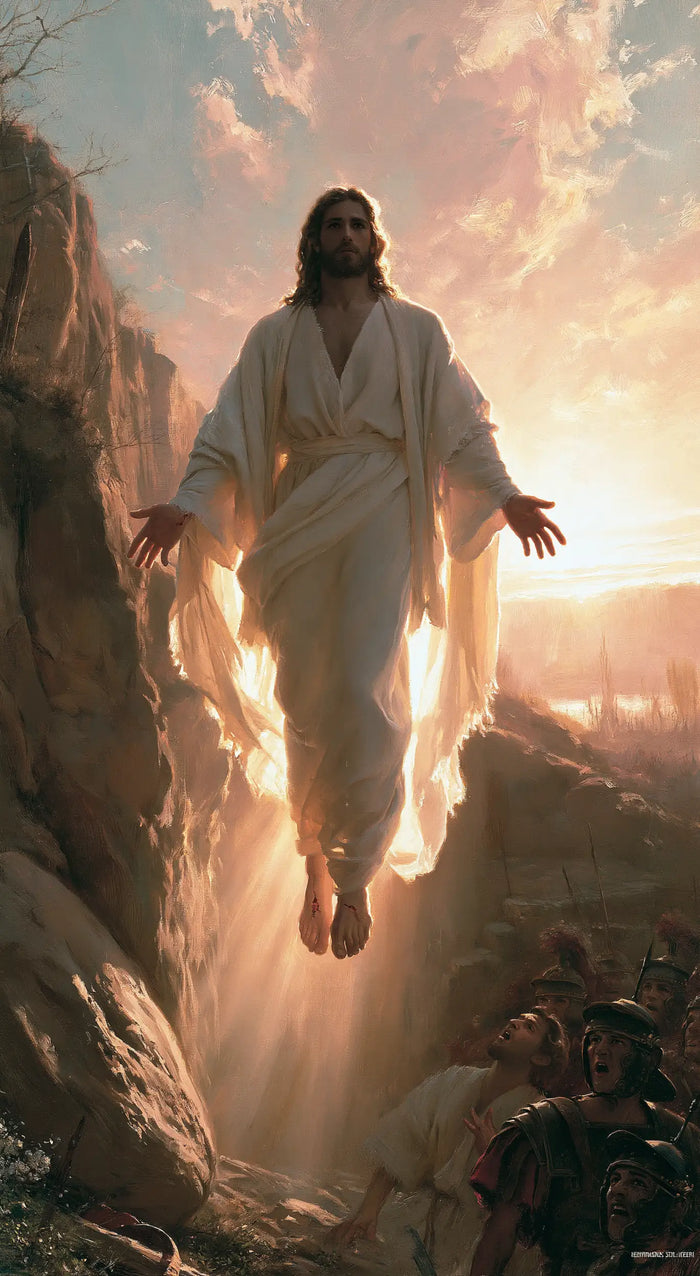 The Resurrection of Jesus Christ — The Robe in the Ravine’s Breath