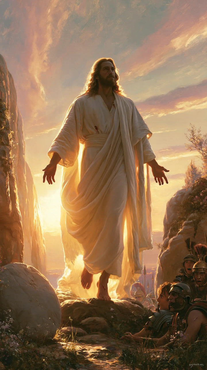 The Resurrection of Jesus Christ — Amber Light at the Garment’s Edge