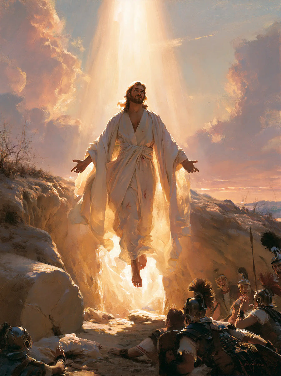 The Resurrection of Jesus Christ - Divine Light · Portrait n° 18