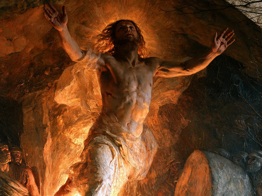 The Resurrection of Jesus Christ - Explosion of Movement · Landscape n° 8