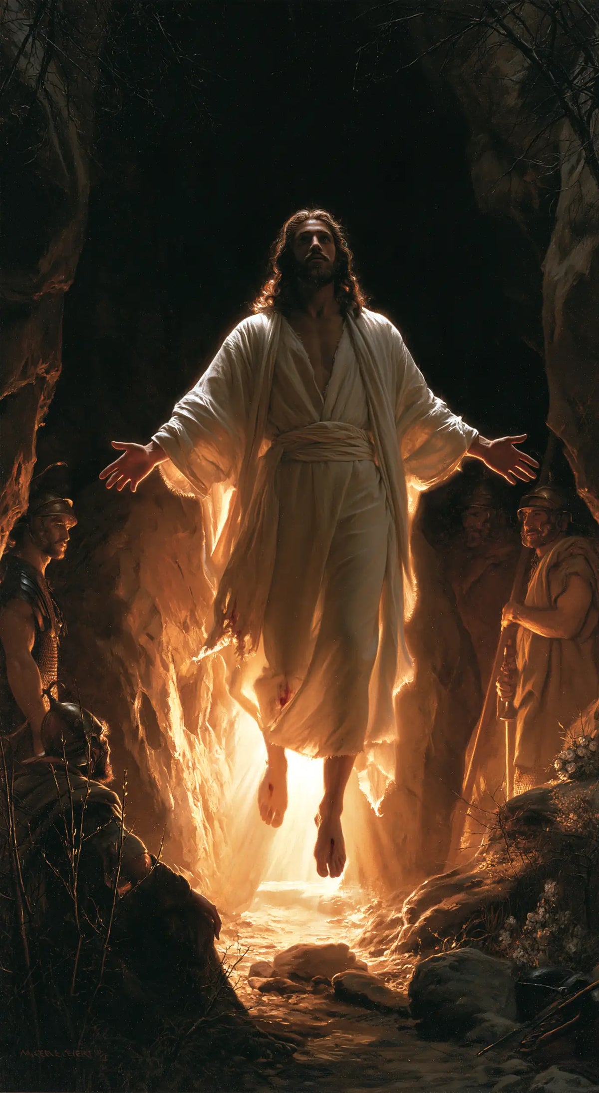 The Resurrection of Jesus Christ - Explosion of Movement · Portrait n° 6
