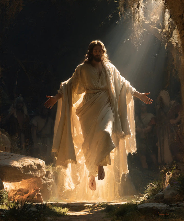 The Resurrection of Jesus Christ — The Ray upon the Open Shoulder