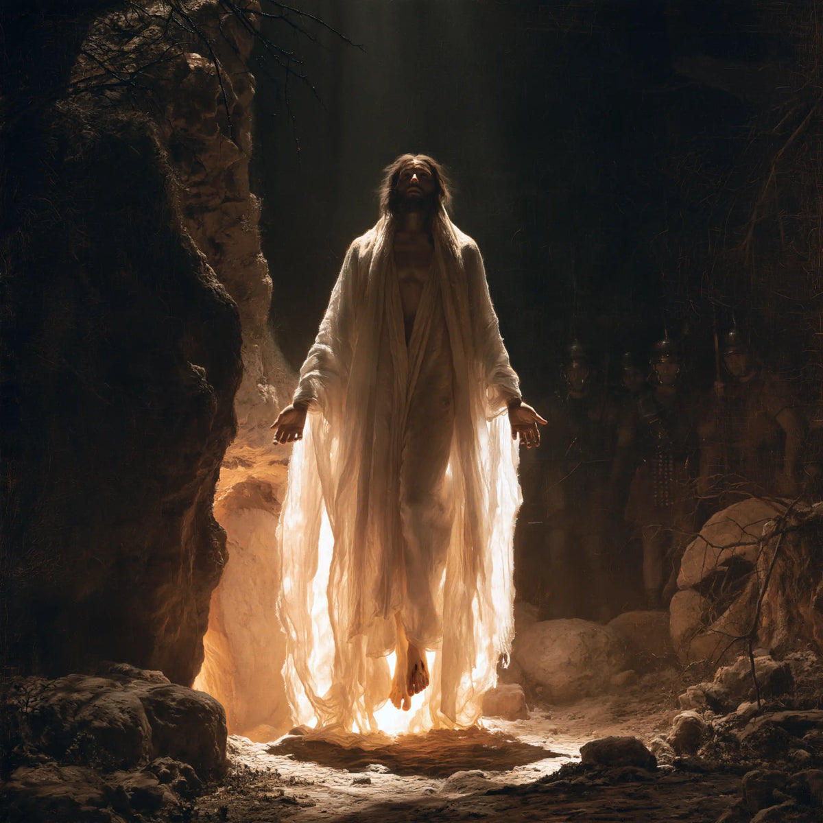 The Resurrection of Jesus Christ — The Long Folds at the Silent Threshold