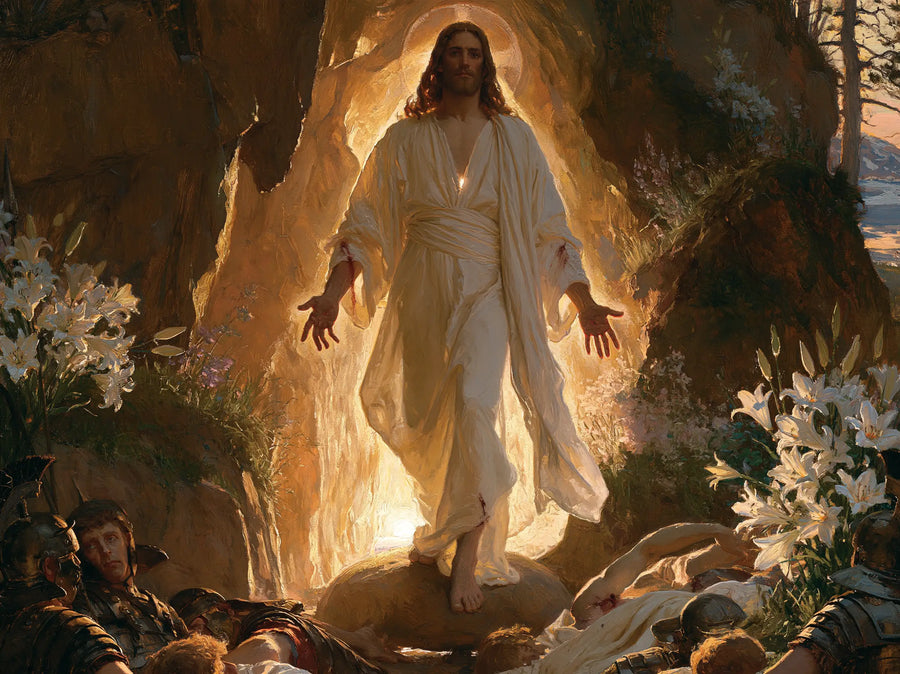 The Resurrection of Jesus Christ - Expressionist · Landscape n° 9