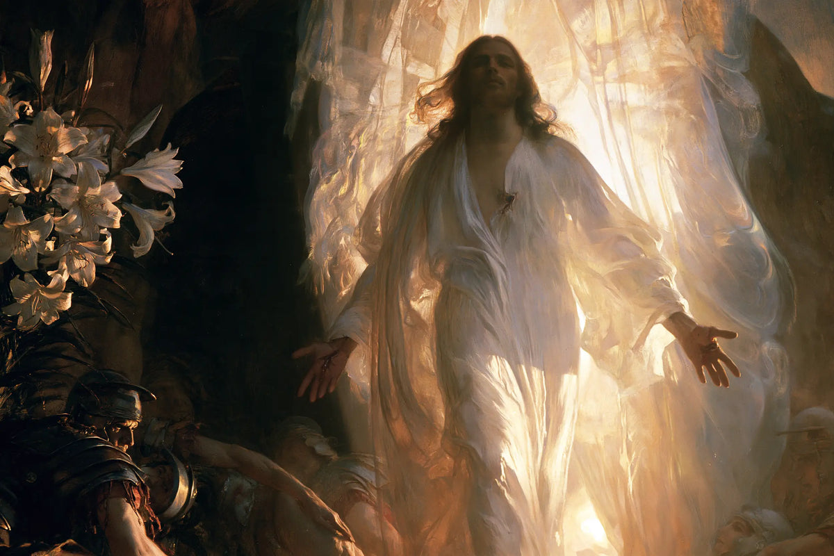 The Resurrection of Jesus Christ — The White Breath beside the Tall Flowers