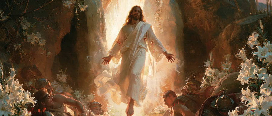 The Resurrection of Jesus Christ - Expressionist · Landscape n° 21