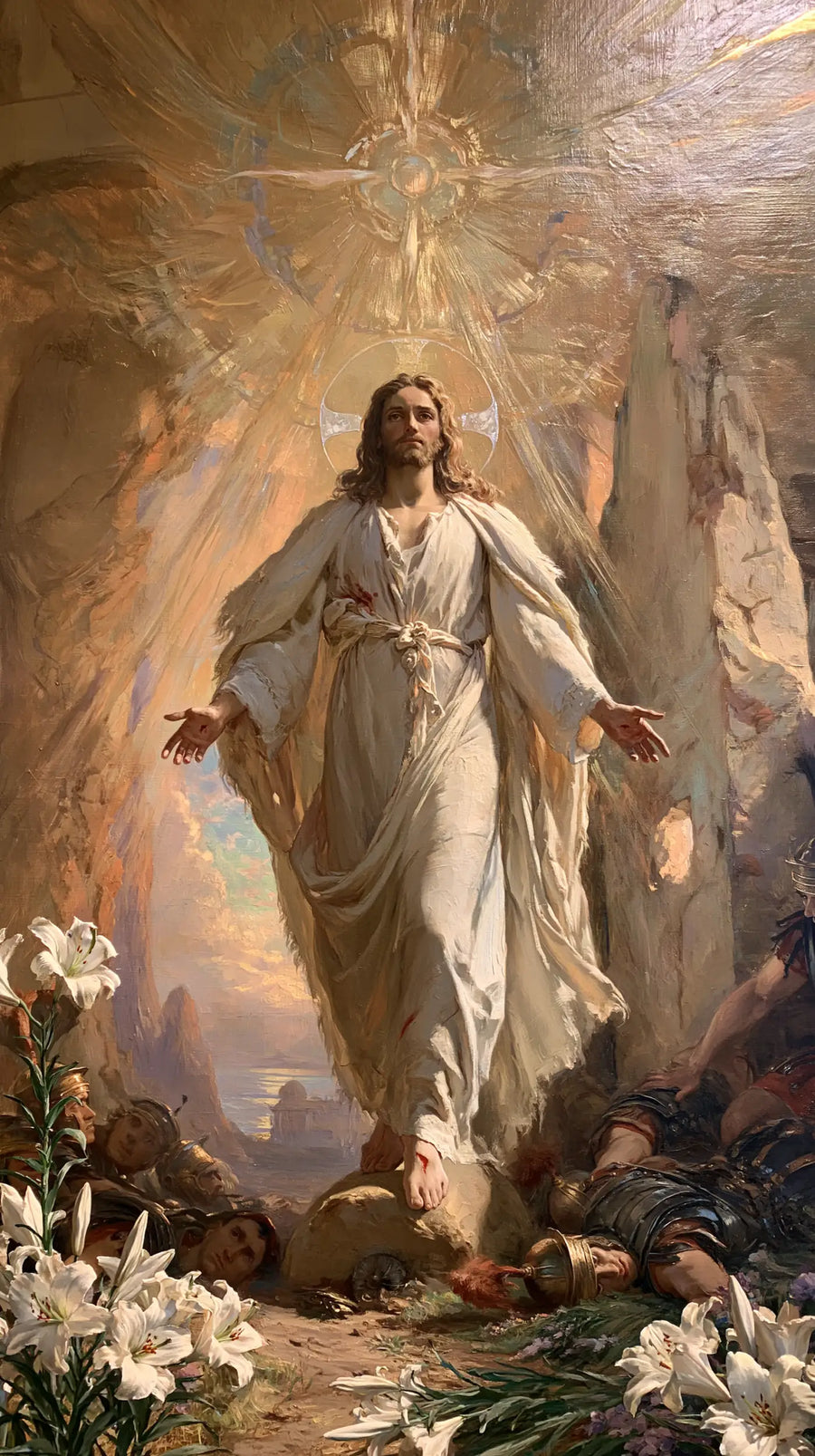 The Resurrection of Jesus Christ - Expressionist · Portrait n° 8