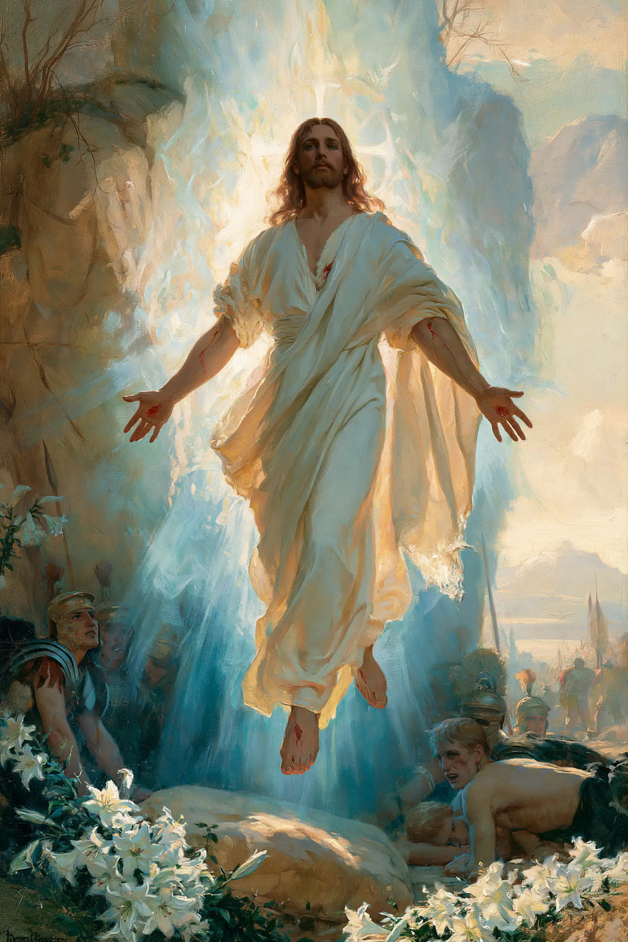 The Resurrection of Jesus Christ - Expressionist · Portrait n° 11