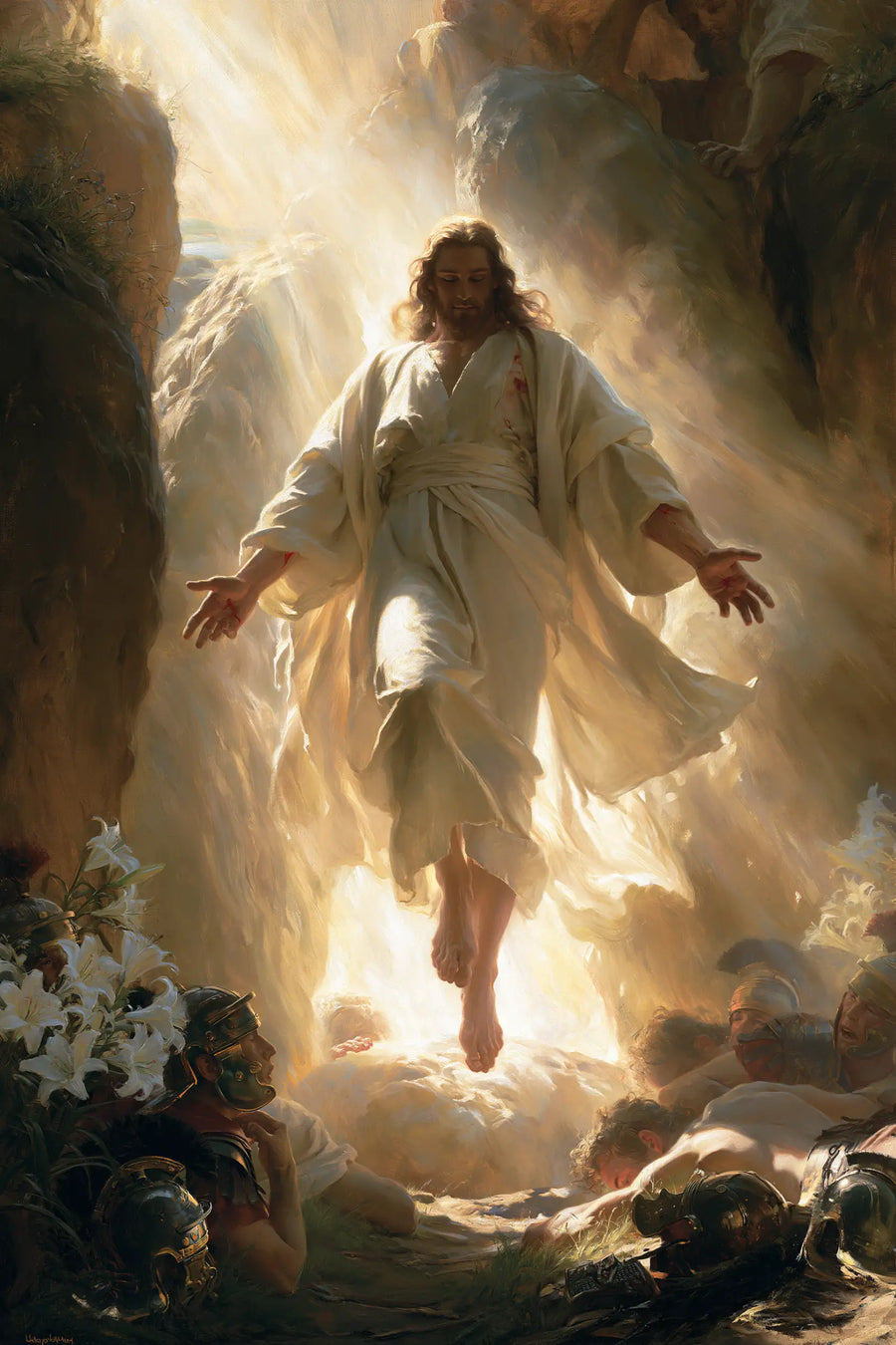 The Resurrection of Jesus Christ - Expressionist · Portrait n° 14