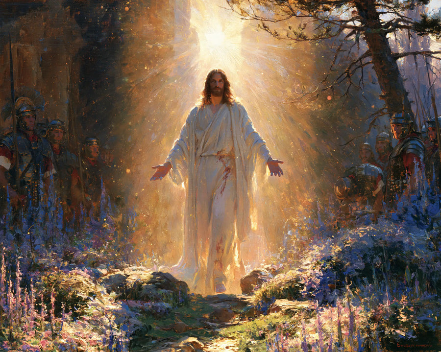 The Resurrection of Jesus Christ - Impressionist · Landscape n° 5