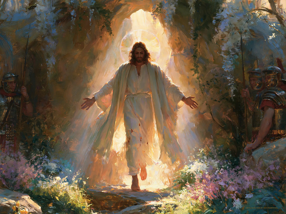 The Resurrection of Jesus Christ - Impressionist · Landscape n° 12