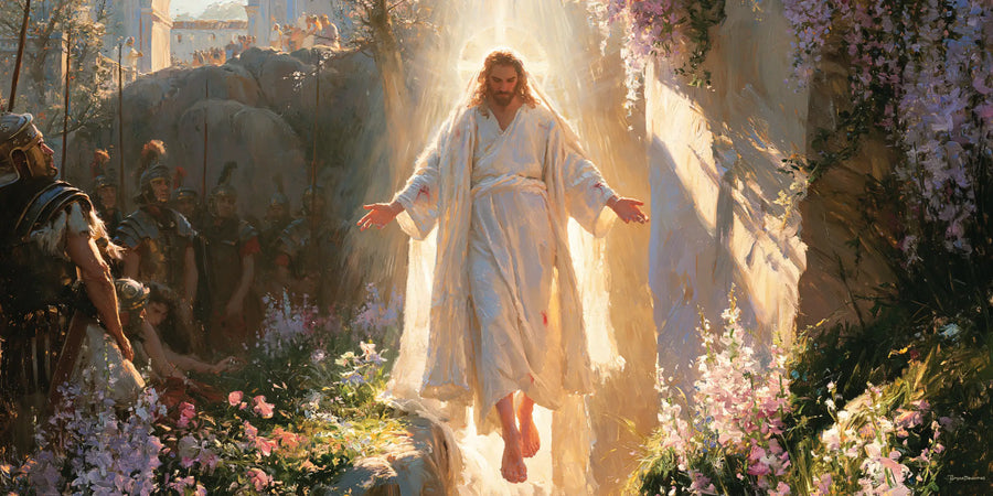 The Resurrection of Jesus Christ - Impressionist · Landscape n° 23