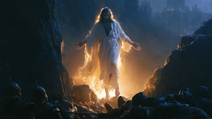 The Resurrection of Jesus Christ - Midnight-blue Chiaroscuro · Landscape n° 17