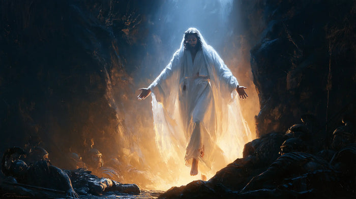 The Resurrection of Jesus Christ — The Cool Sky upon the Glowing Shroud