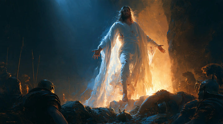 The Resurrection of Jesus Christ - Midnight-blue Chiaroscuro · Landscape n° 20