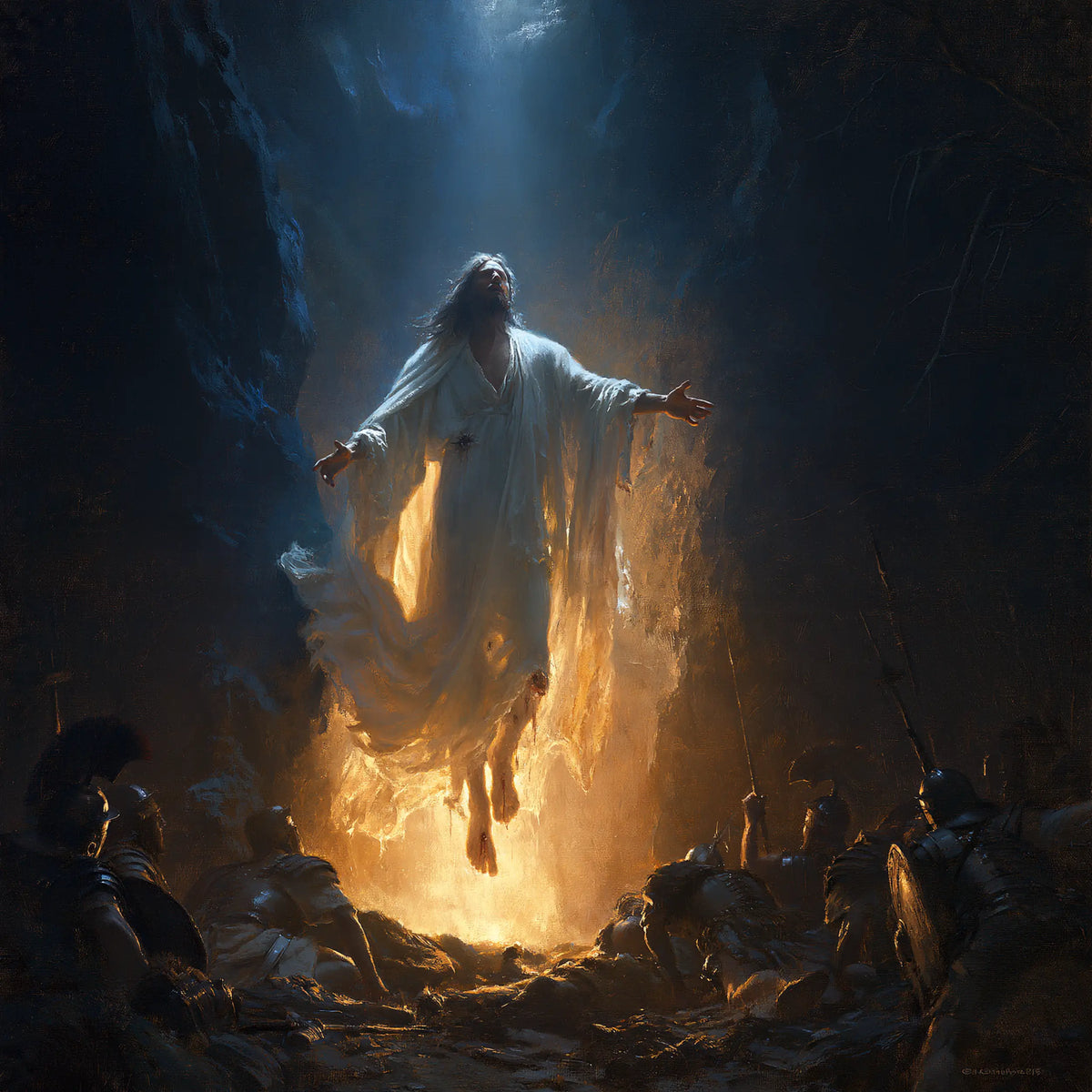 The Resurrection of Jesus Christ — Life within the Dark Walls