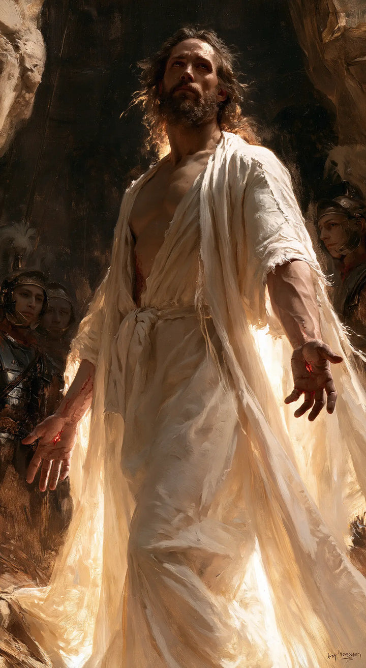 The Resurrection of Jesus Christ — Light along the Sleeves