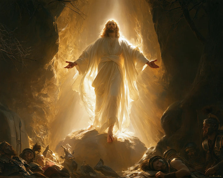 The Resurrection of Jesus Christ - Sacred Gold · Landscape n° 6