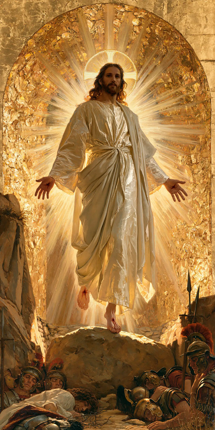 The Resurrection of Jesus Christ — The Gray Mantle within the Golden Arch