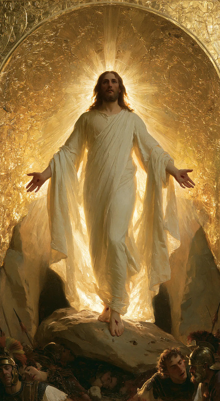 The Resurrection of Jesus Christ - Sacred Gold · Portrait n° 5