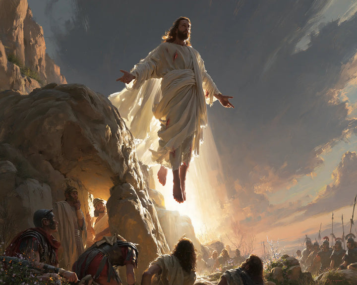 The Resurrection of Jesus Christ - Sacred Monumental View · Landscape n° 7