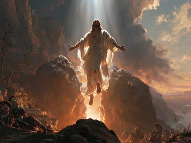 The Resurrection of Jesus Christ - Sacred Monumental View · Landscape n° 10