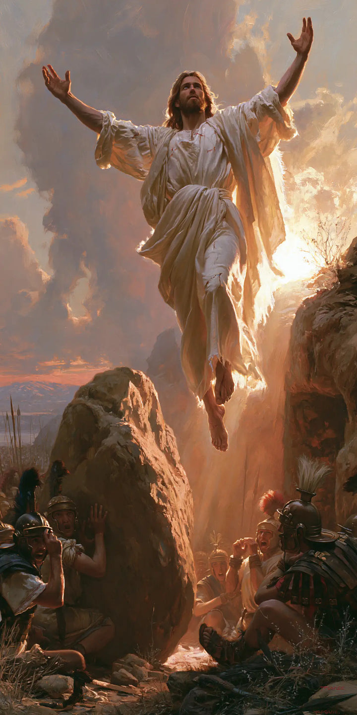 The Resurrection of Jesus Christ - Sacred Monumental View · Portrait n° 1