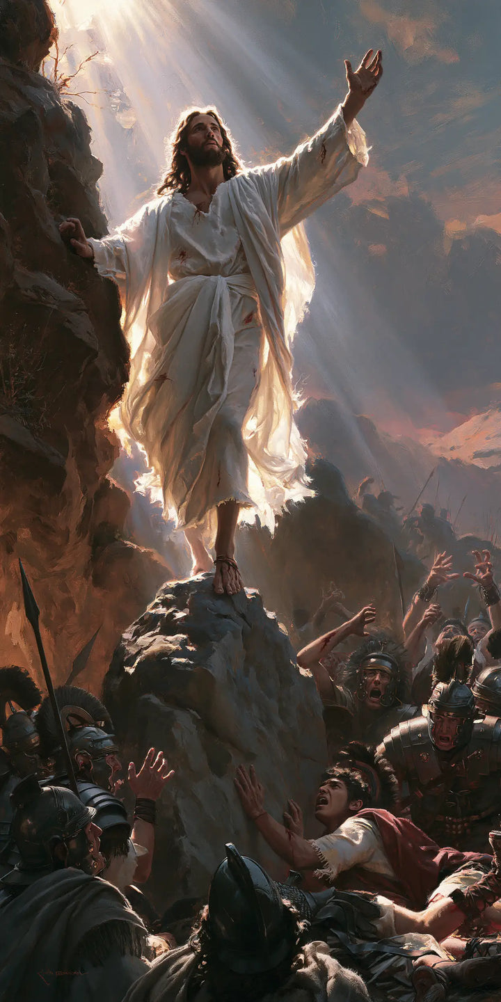 The Resurrection of Jesus Christ - Sacred Monumental View · Portrait n° 3