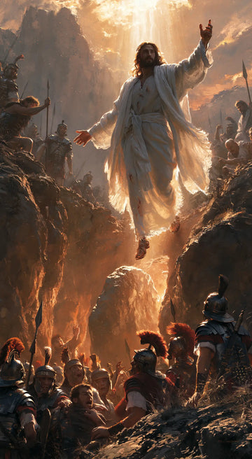 The Resurrection of Jesus Christ - Sacred Monumental View · Portrait n° 4