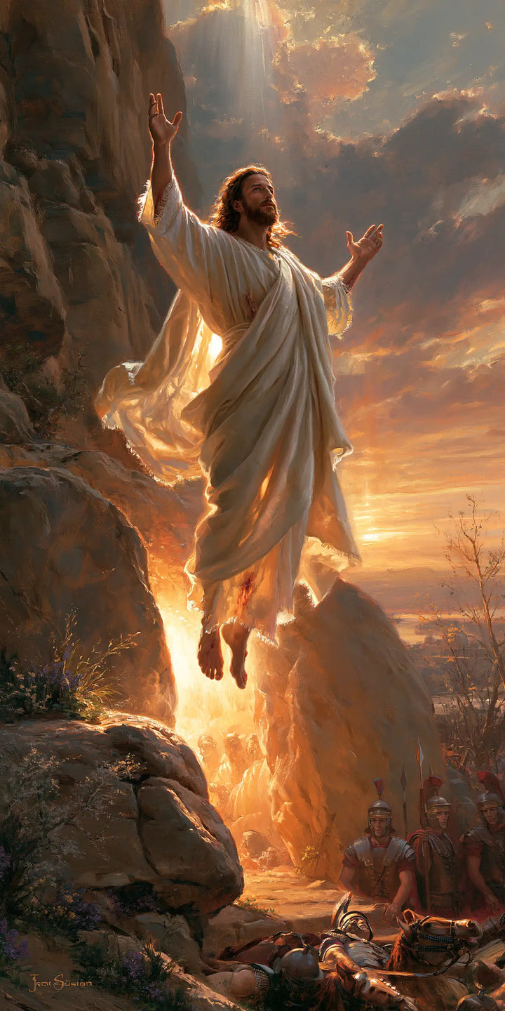 The Resurrection of Jesus Christ - Sacred Monumental View · Portrait n° 5
