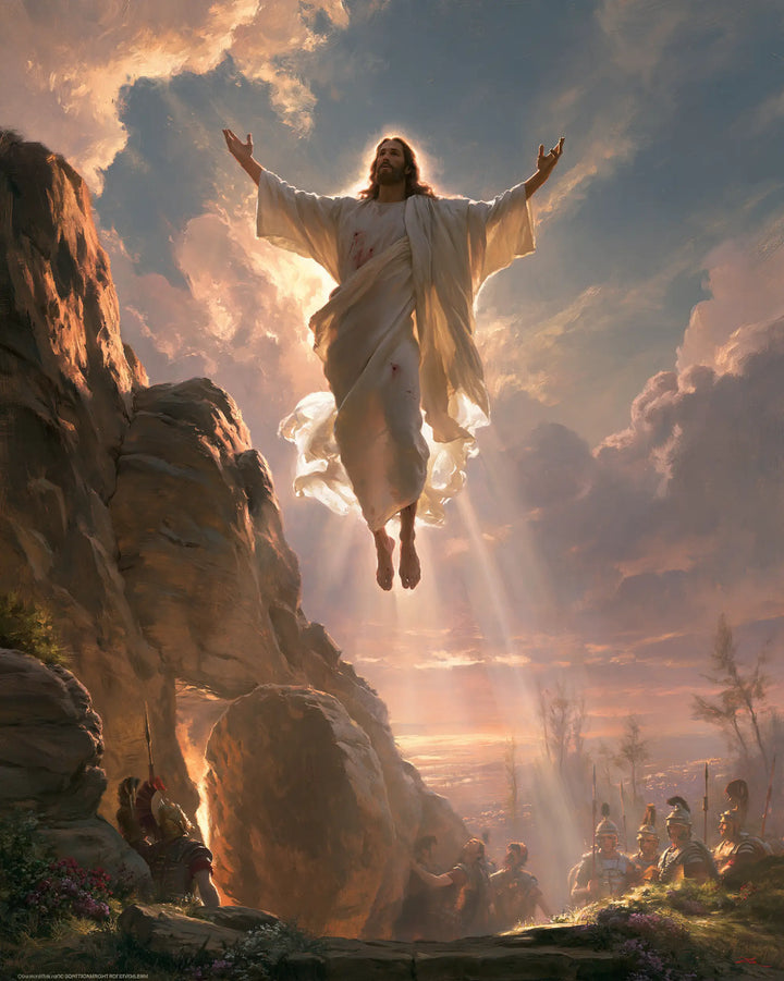 The Resurrection of Jesus Christ — Open Arms over the Valley