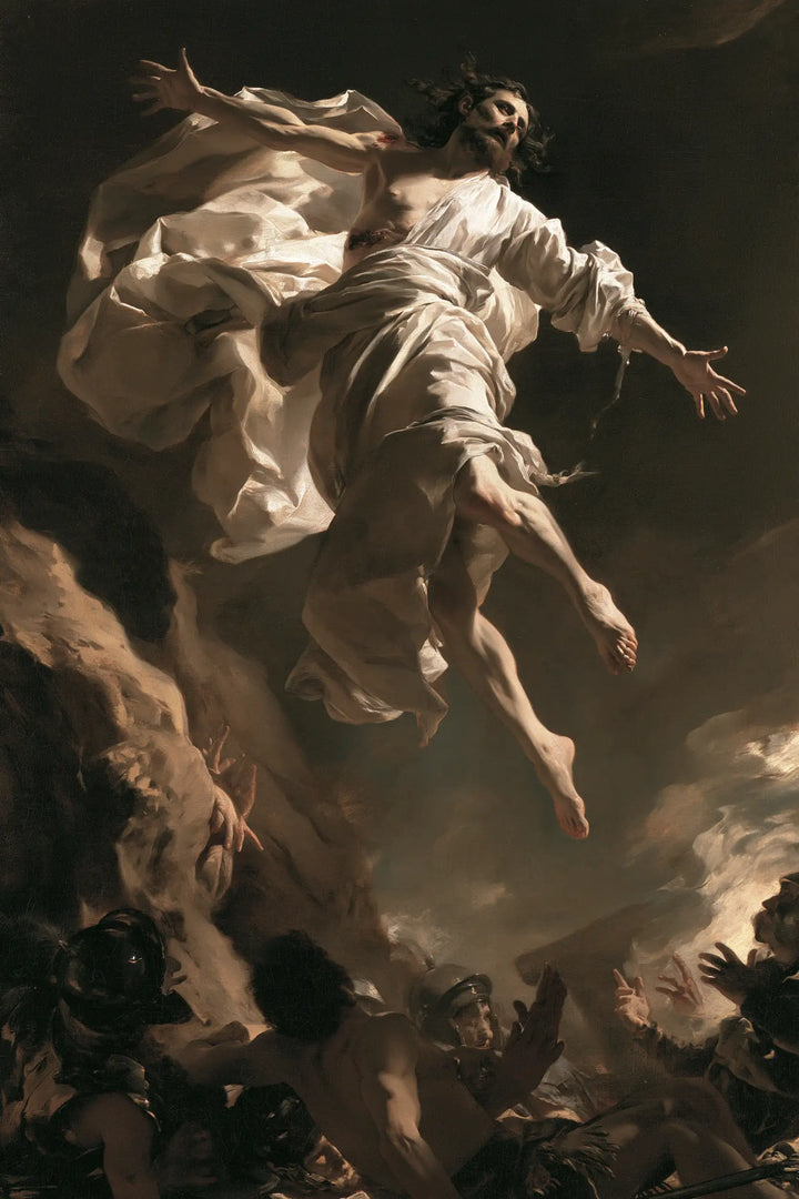 The Resurrection of Jesus Christ — The Pale Diagonal in the Night