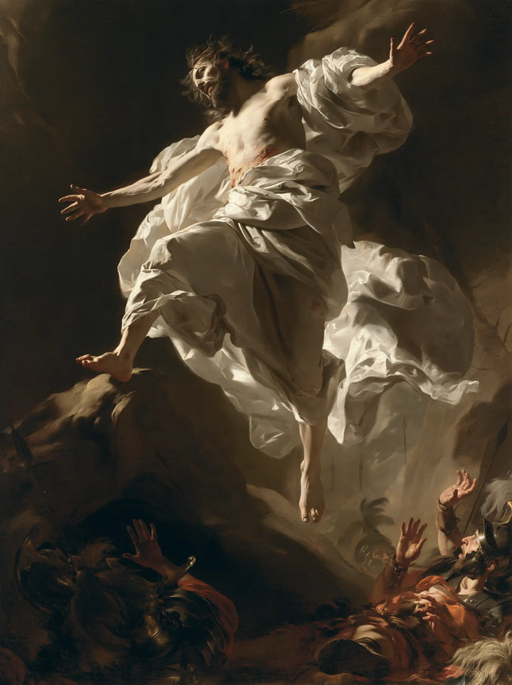 The Resurrection of Jesus Christ — The White Wind behind the Shoulder