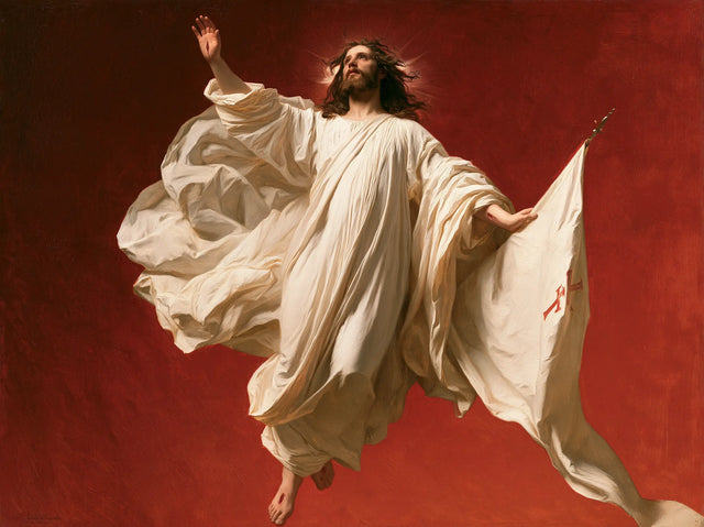 Risen Christ – Flame-Lit Glory