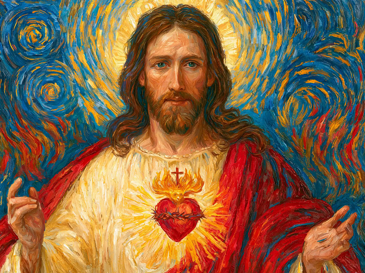 Sacred Heart of Jesus – Post-Impressionist · Landscape no. 2