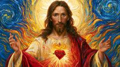 Sacred Heart of Jesus – Post-Impressionist · Landscape no. 10