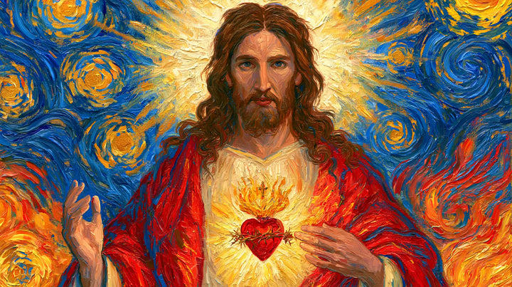 Sacred Heart of Jesus – Post-Impressionist · Landscape no. 11