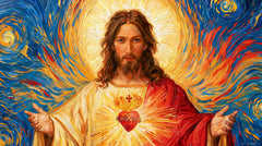Sacred Heart of Jesus – Post-Impressionist · Landscape no. 15