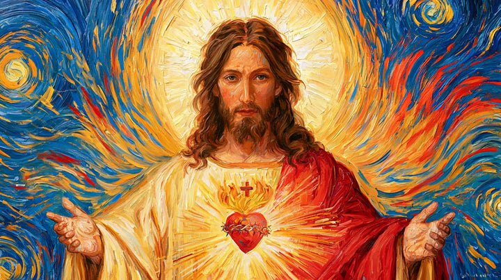Sacred Heart of Jesus – Post-Impressionist · Landscape no. 15
