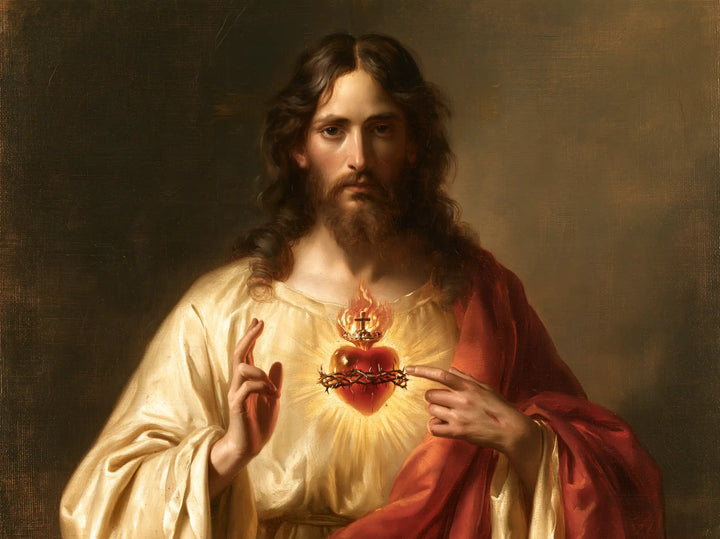 The Sacred Heart of Jesus — The Flame in the Gentleness of the Gesture
